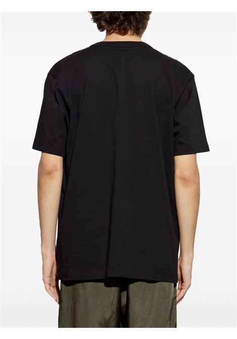 Black heer graphic-print t-shirt Dries van noten - men DRIES VAN NOTEN | 2510211091600900